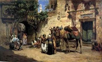 Arab or Arabic people and life. Orientalism oil paintings 38, unknow artist